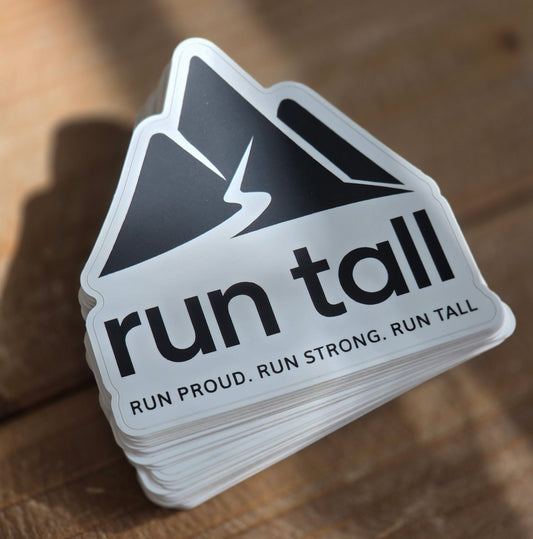 Run Tall Stickers
