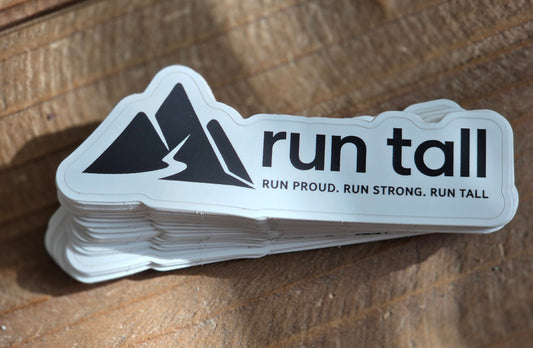 Run Tall Stickers
